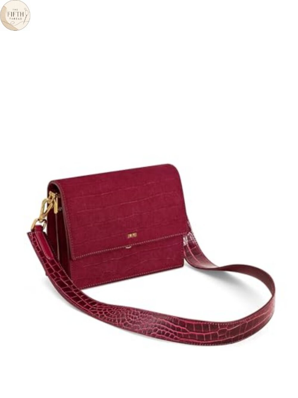 Mini Flap Crossbody Bag Faux Suede Vegan Leather Satchel